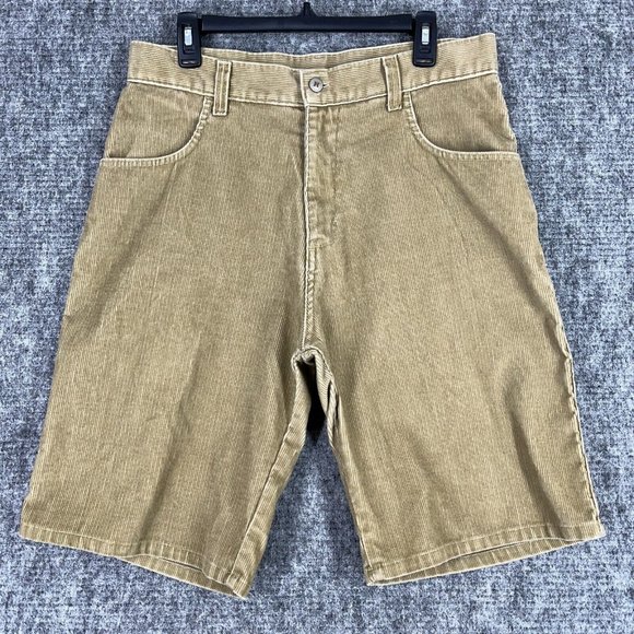 Hurley Other - Hurley Shorts Mens 34 Corduroy Brown Skater Streetwear USA made